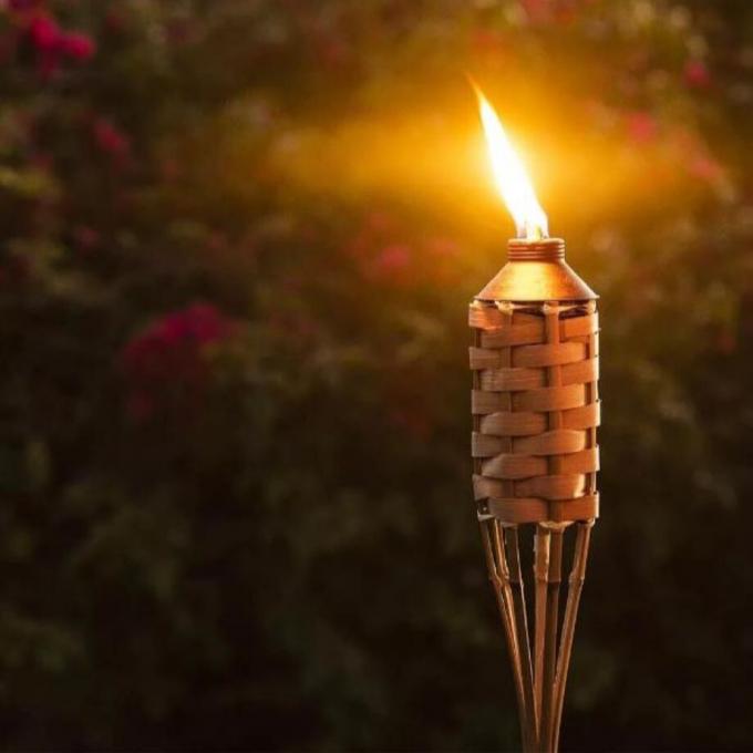 Handcrafted Bamboo Torch for Garden & Camping For Outdoor 1