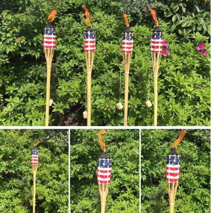 Handcrafted Bamboo Torch for Garden & Camping For Outdoor 3