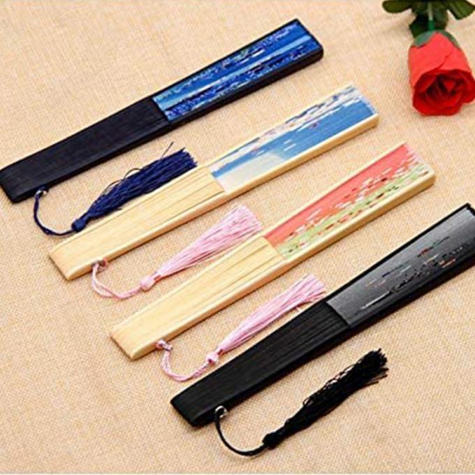 Eco-Friendly Traditional Chinese Bamboo Folding Fan For Decoration 4