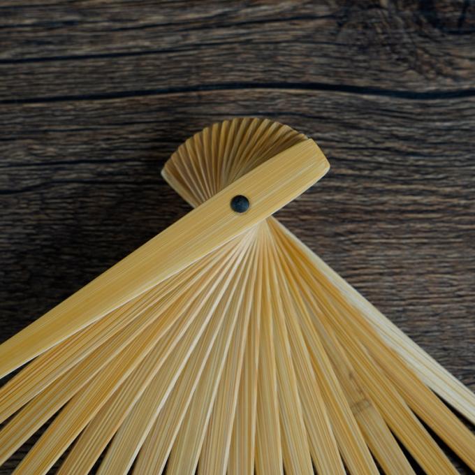 Eco-Friendly Traditional Chinese Bamboo Folding Fan For Decoration 7