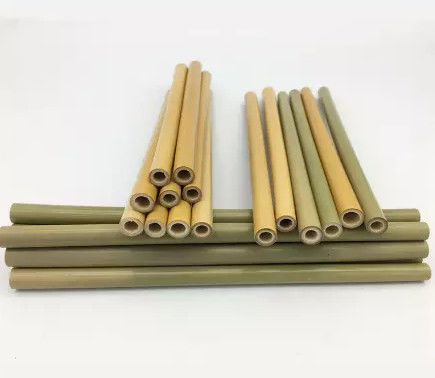 19cm Một lần sử dụng ống hút tre tự nhiên cho trẻ em đồ uống đồ uống lạnh