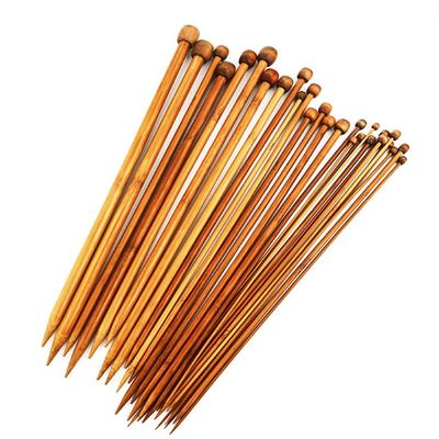 Bộ kim đan, kim đan bằng tre có ga cho DIY sáng tạo thủ công