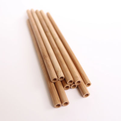 Bamboo thân thiện với môi trường được tái sử dụng ống hút có thể phân hủy sinh học với chất tẩy rửa ống hút
