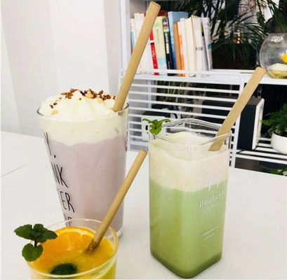 Ống hút tre dùng một lần bền bỉ Ống hút rơm tự nhiên tốt cho sức khỏe Uống lạnh