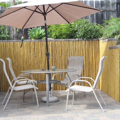 Waterproof and Durable Natural Bamboo Fence Roll for Garden and Landscaping