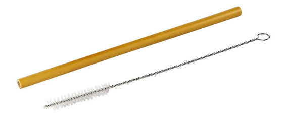 100% Cây hút dùng một lần bằng tre 19cm 22cm Đối với trẻ em Sử dụng nước uống hữu cơ
