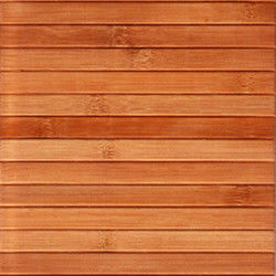 Natural Bamboo Wallpaper Hand Made Bamboo Paneling 17mm Woven Back For Home Decoration