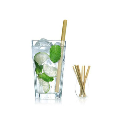 22.5cm Một lần sử dụng ống hút tre đồ uống Sử dụng ống hút bia