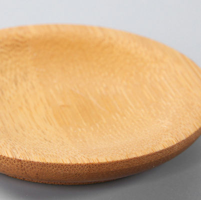 Custom Bamboo Coasters thân thiện với môi trường gốc Eco-set Coffee Tray Square/Round Bamboo wood Mat