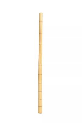 3 Inch Moso Bamboo Pole Pure Natural Bamboo Stakes For Plant Decoration Yellow