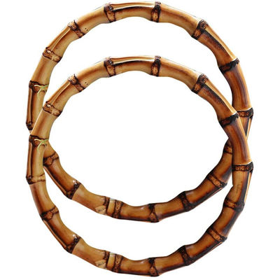 Natural Bamboo Bag Handle for Women Handbag Accessories Semicircle or round Bag handle