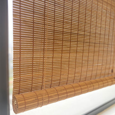 Bamboo tự nhiên Roll Up Window Blind Roman Shade Trang trí nhà Chiếc rèm