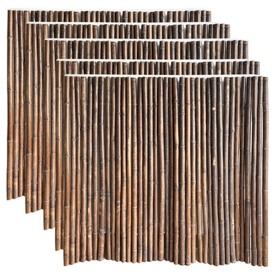 Natural Garden Bamboo Wood Reed Fence Painted Panels Rolled 10*100cm