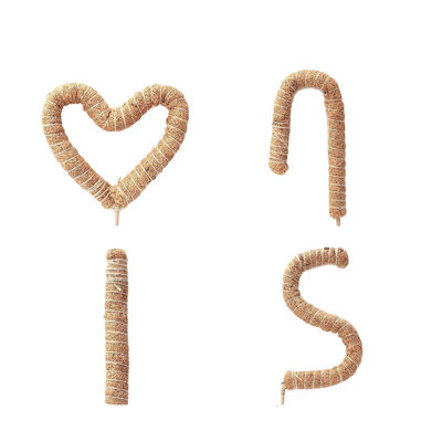 44cm Coir Moss Totem Pole Kit cho thực vật leo núi và hỗ trợ thực vật Dừa