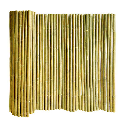 2x1.5m Bamboo Screen Wall With Frame Privacy Fence Panel For Garden Decoration