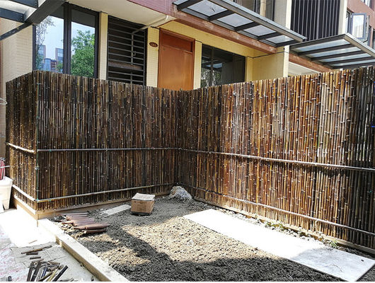 2x1,5m Hàng rào màn tre Tấm tre Sân sau Trang trí Vườn nhà