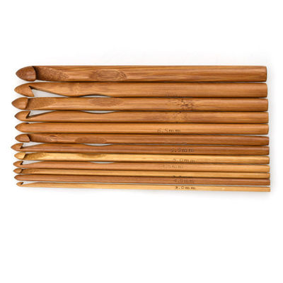 Quần áo đan tay Bamboo kim đan tròn kim carbon hóa Bamboo kim crochet