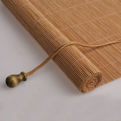 Bamboo Natural Roll Up Blinds 1.5m Length 2m Height Bamboo Windows Sun Proof