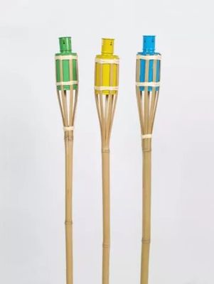 Natural Bamboo Tonkin Torch Garden Lamp For Festivities Celebrate