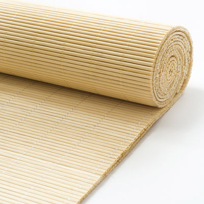 Tự nhiên Phong cách truyền thống Đèn Đèn La Mã Băng kính Bamboo Rolla-Up Shades Door Mô hình ngang