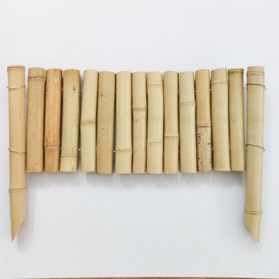 Bamboo Garden Border Edging Outdoor Landscape Edging Cho khu vườn trang trí