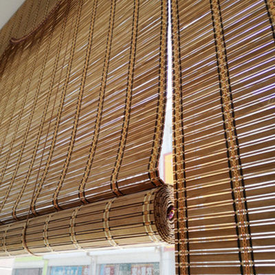 Rèm Tre Rèm Tre Cuộn Lên Sắc Thái Cho Windows Lọc Ánh Sáng Rèm Cửa Sổ Gỗ Tre Con Lăn Sắc Thái Trong Nhà
