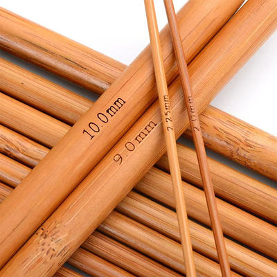 Ultimate Knitting Companion Multifunctional Carbonised Bamboo Needles Set (Số kim bông carbon hóa đa chức năng)