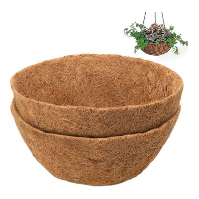 Coconut Coir Hanging Planter Basket With Hanger Natural Eco-Friendly Plant Pot For Indoor Outdoor Garden