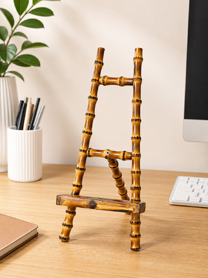 Thang máy tính vải tre tự nhiên với chức năng 3 trong 1 để xem điện thoại, máy tính bảng và sách không cần tay